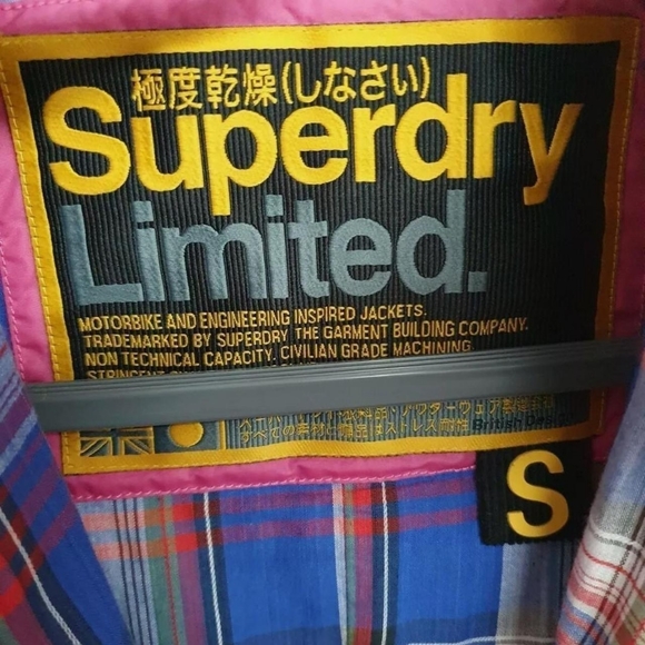 Superdry pink belted jacket size small uk 10 Bnwt - Picture 4 of 4